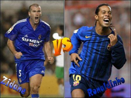 zidan vs ronaldinho